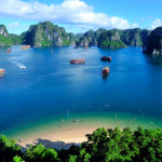 LAN HA BAY ON AN AUTUMN DAY